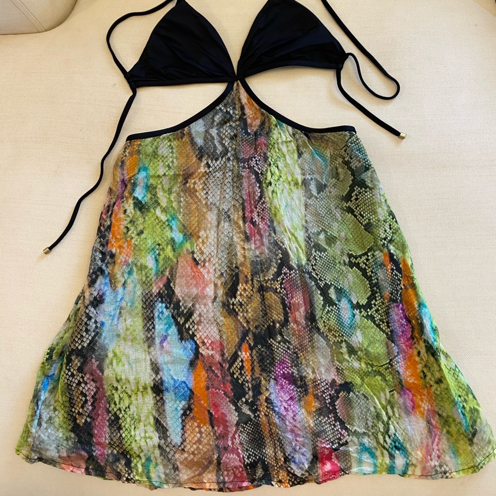 Vitamin A Valentina Swimsuit Dress Bikini top M/8